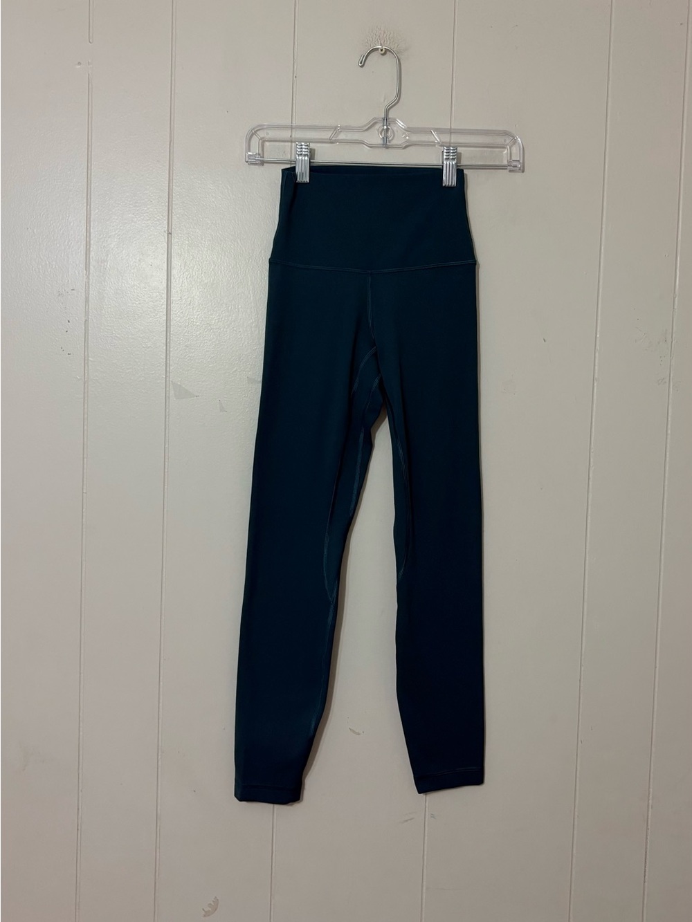 lululemon Align High-Rise Pant 25” Deep Teal Green Size 2